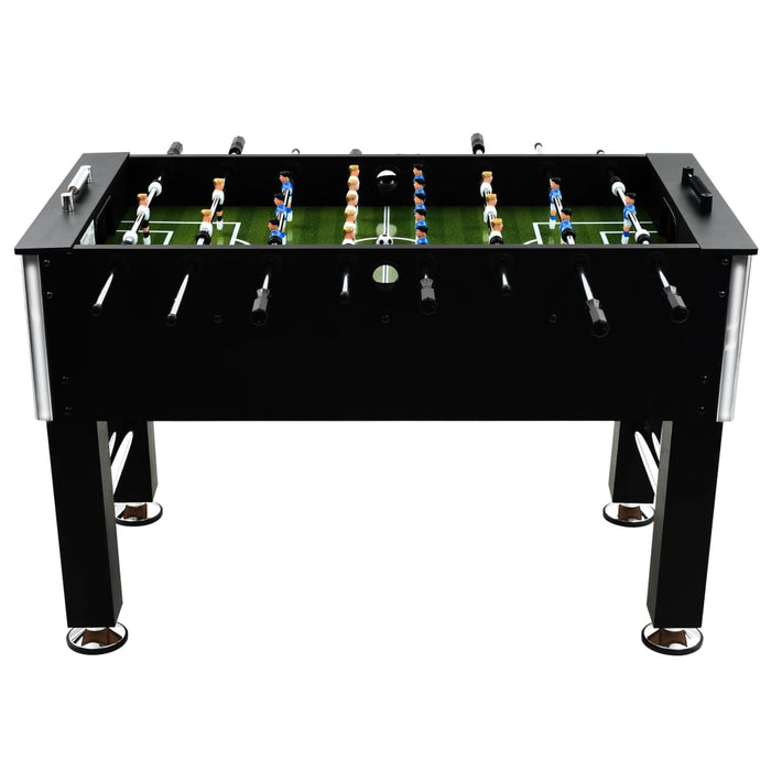 VXL Steel Foosball Table 60 kg 140x74.5x87.5 cm Black