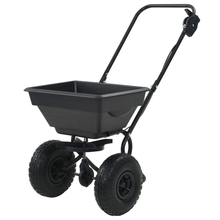 VXL Salgar spreader hand cart PVC and steel 92x46x70 cm 15 L