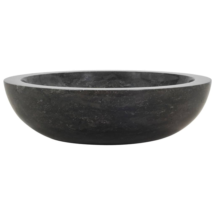 VXL Washbasin 40x12 cm black marble