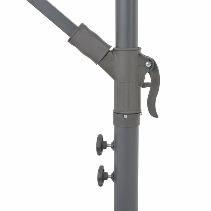VXL Cantilever Umbrella Aluminum Pole 350 Cm Terracotta