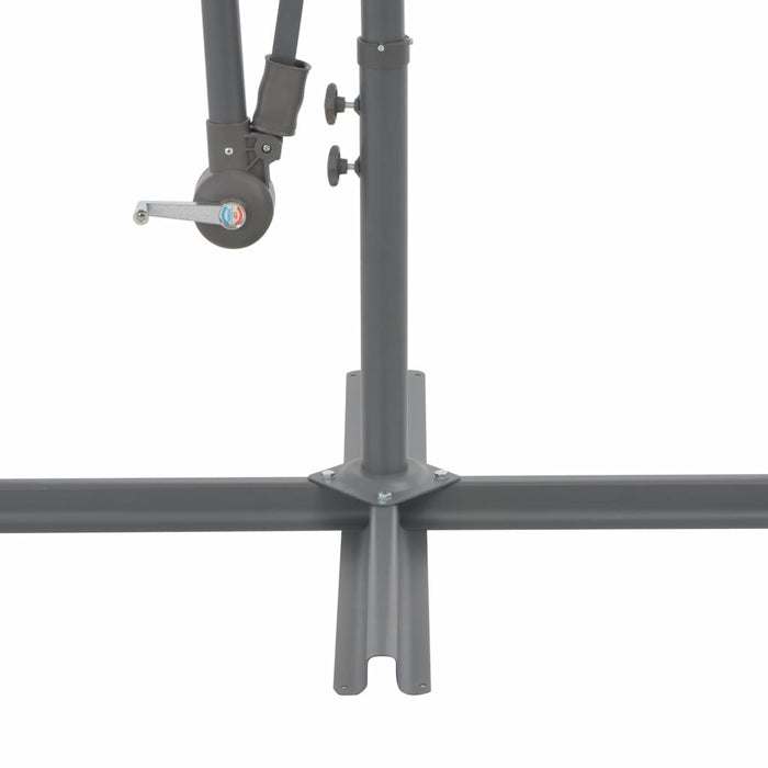 VXL Cantilever Umbrella Aluminum Pole 350 Cm Terracotta