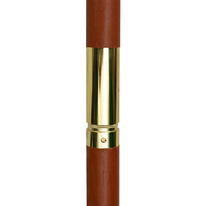 VXL Garden Umbrella with Wooden Pole 200X300 Cm Anthracite