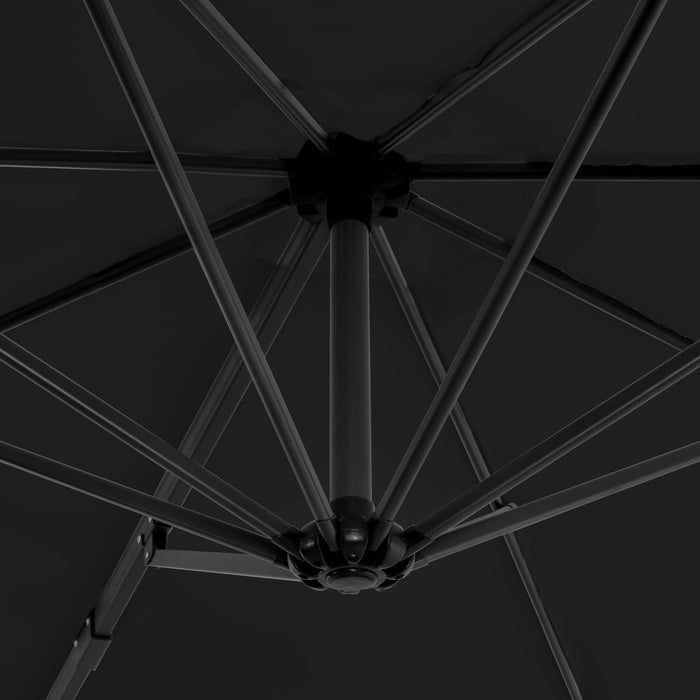 VXL Cantilever Umbrella With Anthracite Gray Aluminum Pole 300 Cm