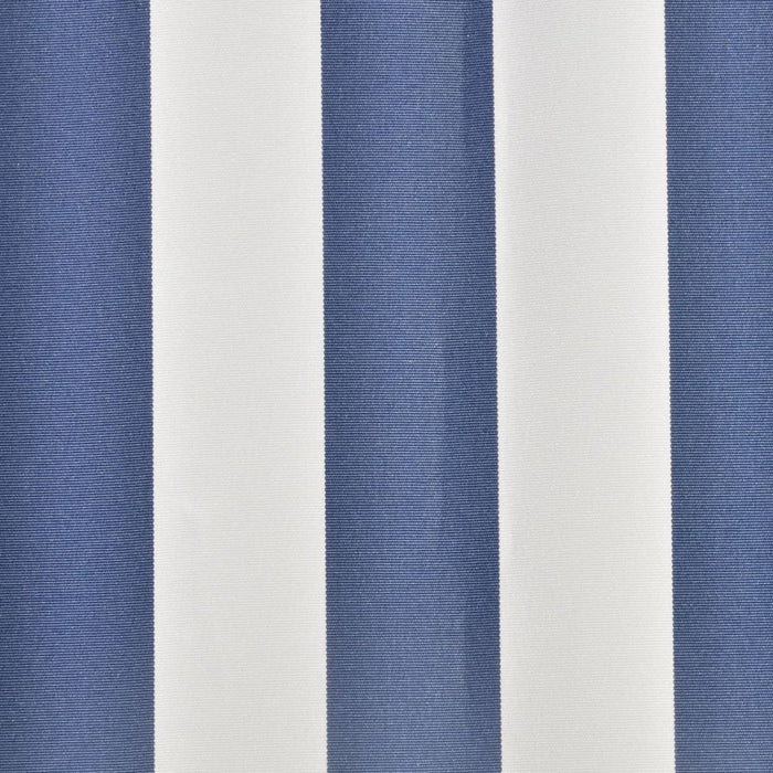 VXL Blue and White Canvas Awning 350X250 Cm