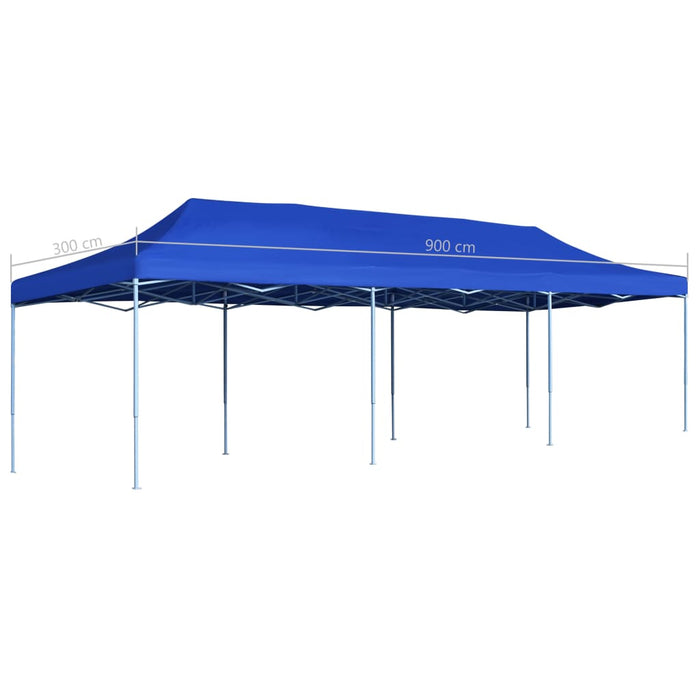 VXL Pop-Up Folding Tent 3X9 M Blue