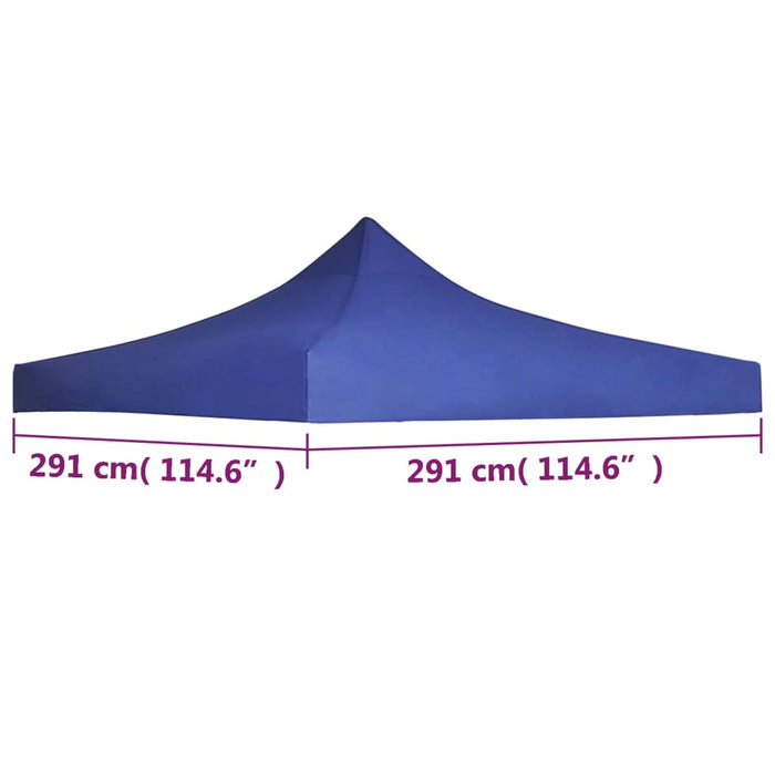 VXL Tent roof for celebrations 3x3 m blue