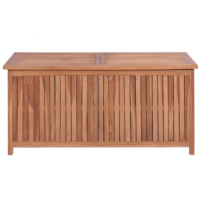 VXL Garden Storage Box 120X50X58 Cm Solid Teak Wood