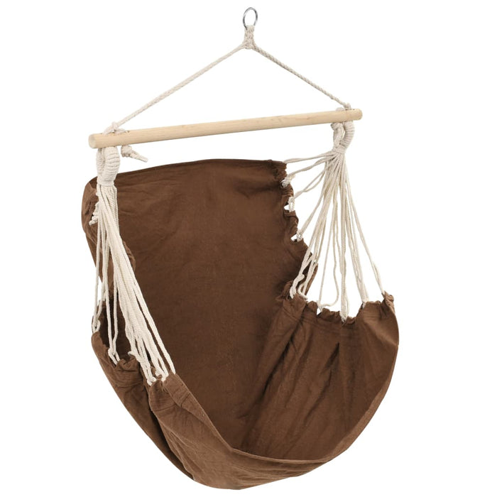 VXL Hanging Chair / Hammock Brown Large Woven