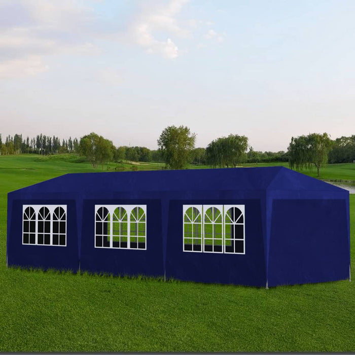 VXL Blue Party Tent 3X9 M