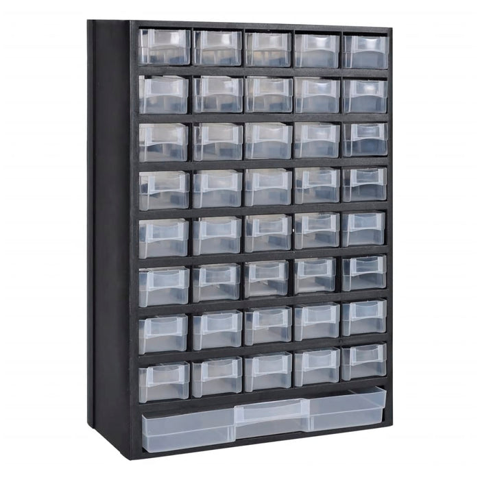 VXL Caja de herramientas armario almacenamiento plástico 41