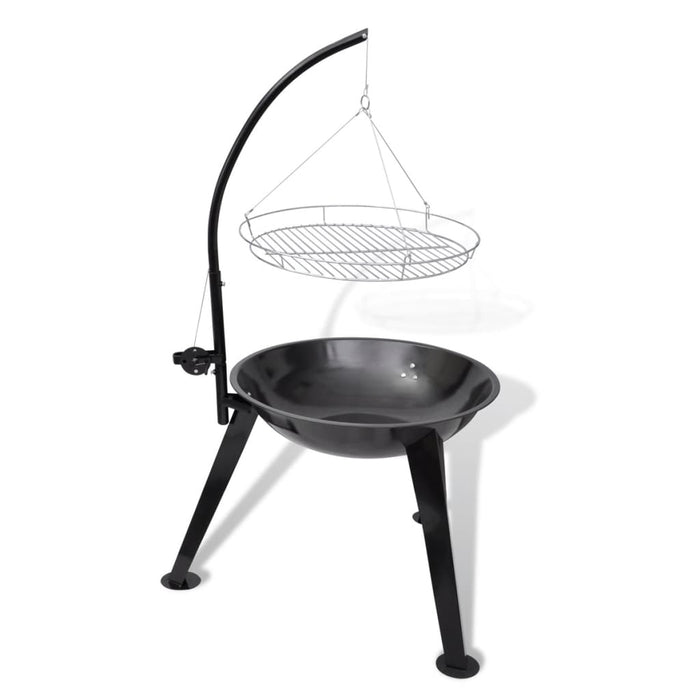 VXL Hanging charcoal barbecue, round