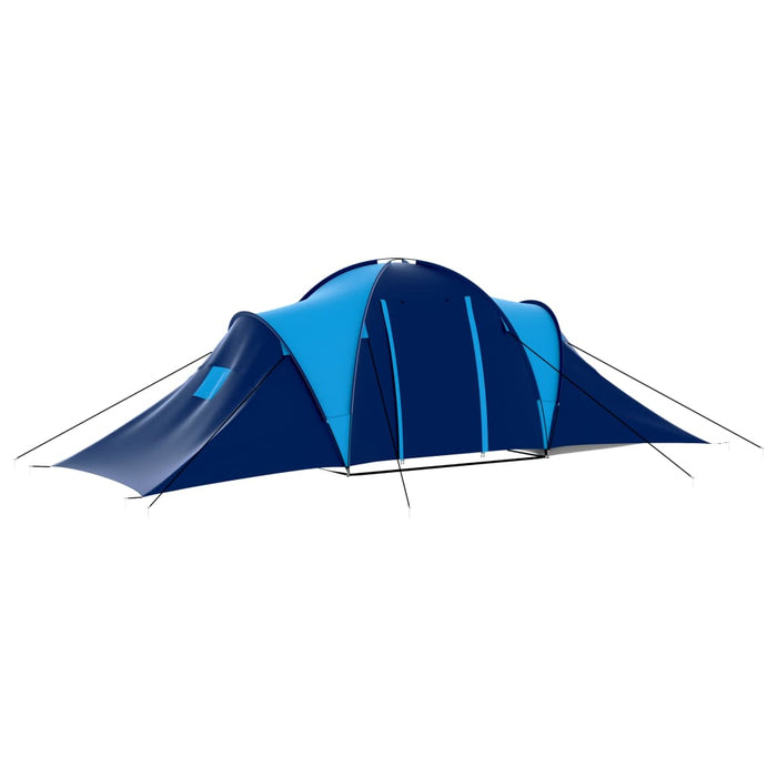 VXL Tent for 9 people dark blue and green fabric
