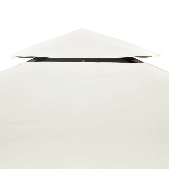 VXL Gazebo Replacement Cover 310 G/M² Cream White 3X3 M
