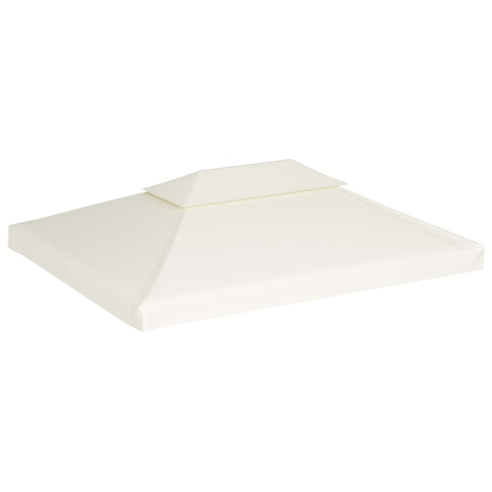 VXL Gazebo Replacement Cover 310 G/M² Cream White 3X4 M