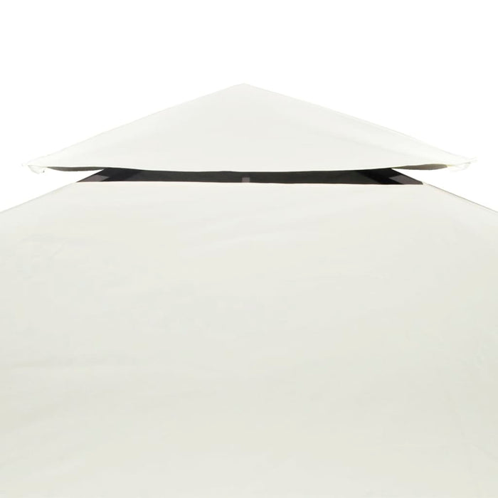 VXL Gazebo Replacement Cover 310 G/M² Cream White 3X4 M