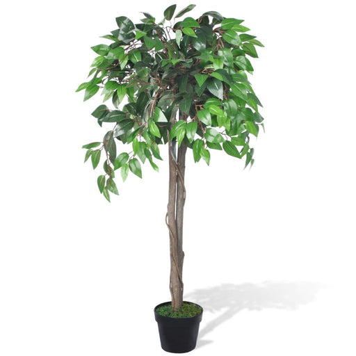 VXL Árbol/ Planta De Ficus Artificial En Maceta, 110 Cm 5 a 7 Días VXL 