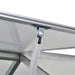 VXL Invernadero De Aluminio Reforzado Con Marco Base 7,55 M² 5 a 7 Días VXL 