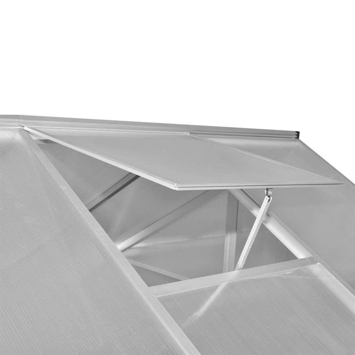 VXL Invernadero De Aluminio Reforzado Con Marco Base 9,025 M² 5 a 7 Días VXL 