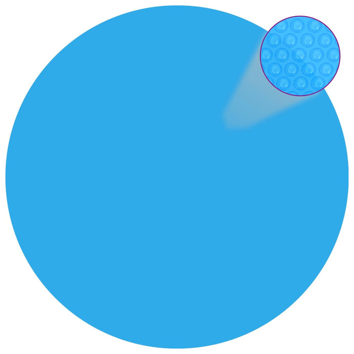 VXL Round PE Pool Cover, Blue, 488 Cm