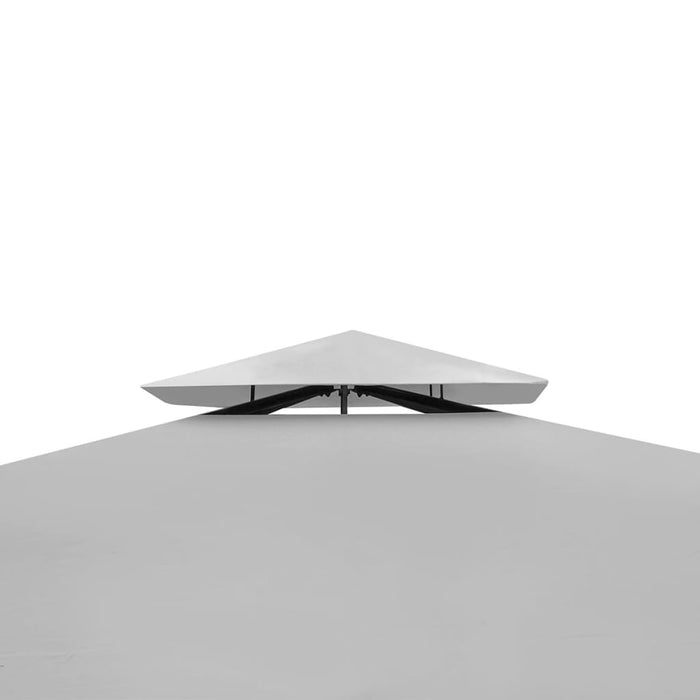 VXL Gazebo With Roof 3X3 M Cream White