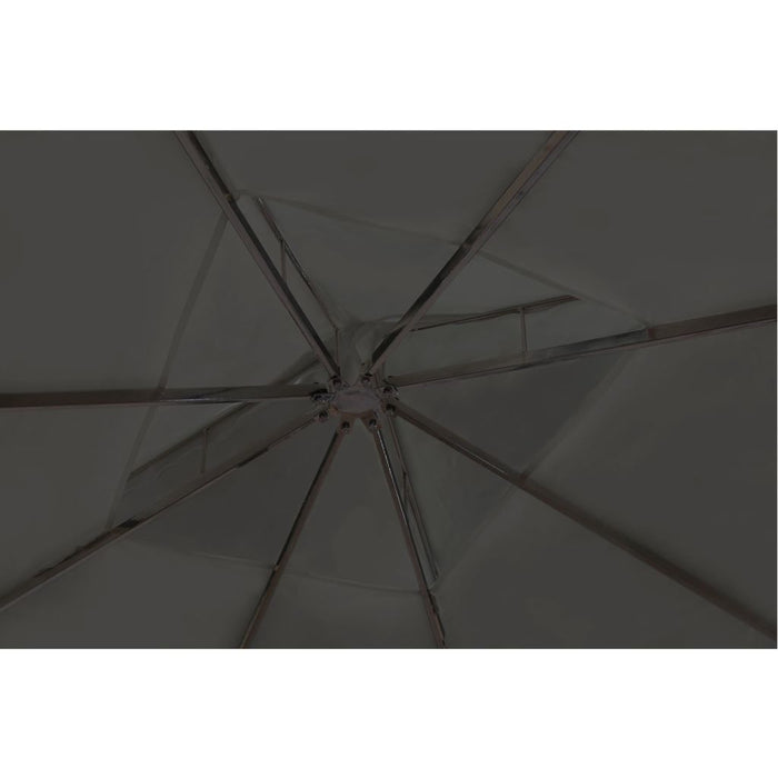 VXL Gazebo With Dark Gray Roof 3X4 M
