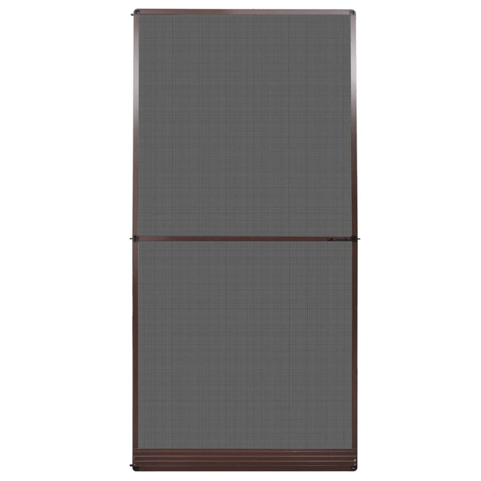 VXL Mosquito net with hinges for doors brown 120x240 cm