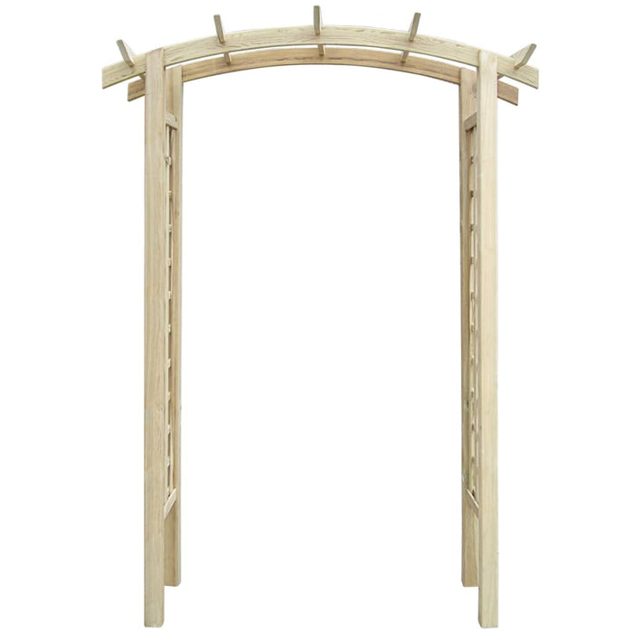 VXL Wooden Garden Trellis Arch 150X50X220 Cm