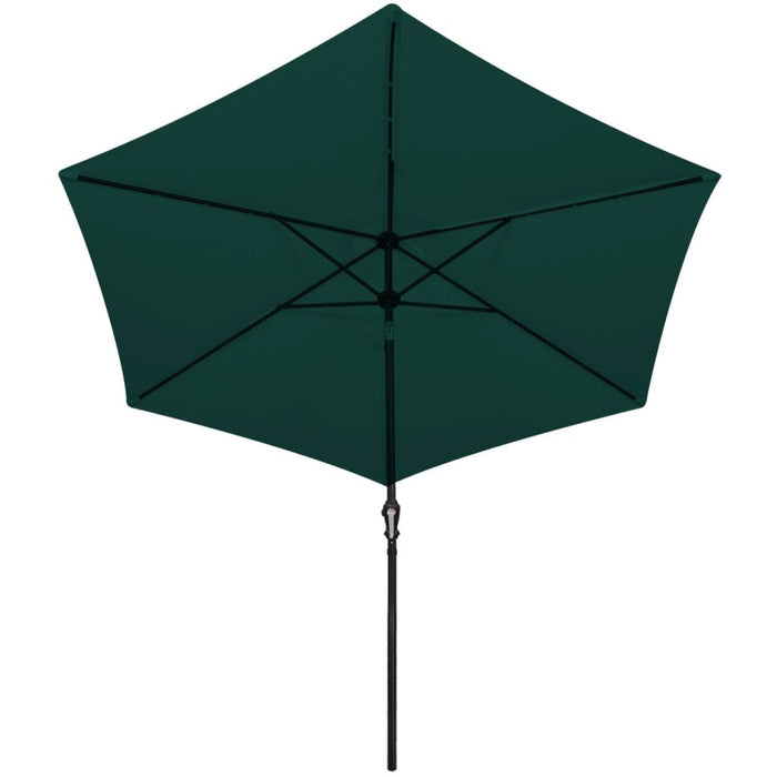 VXL Cantilever Parasol With Led 3 M Green