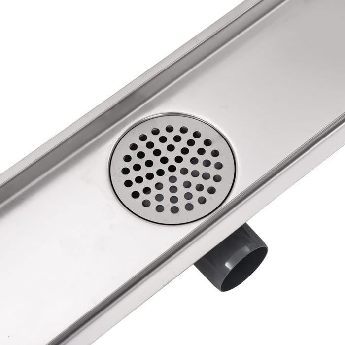 VXL Linear Stainless Steel Shower Outlet 730x140 mm