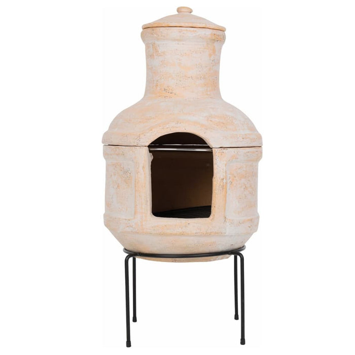 VXL Redfire Lima Fireplace With Straw Clay Grill 86033
