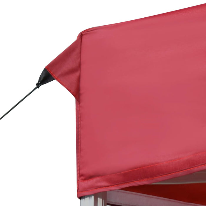 VXL Red Wine Red Aluminum Professional Folding Tent 6X3M