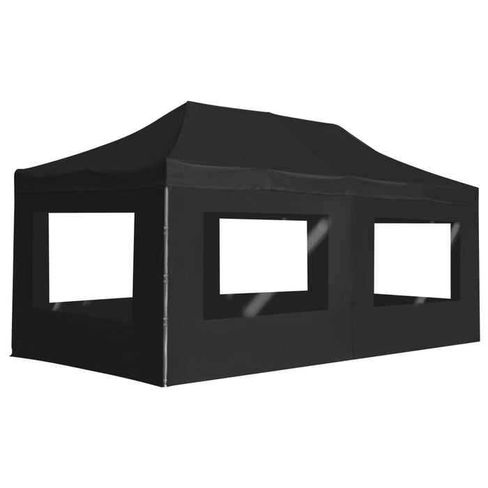 VXL Professional Folding Tent And Anthracite Aluminum Walls 6X3 M
