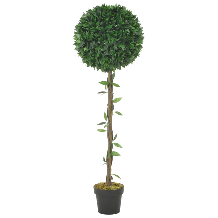 VXL Artificial Plant Laurel Tree with Green Pot 130 Cm