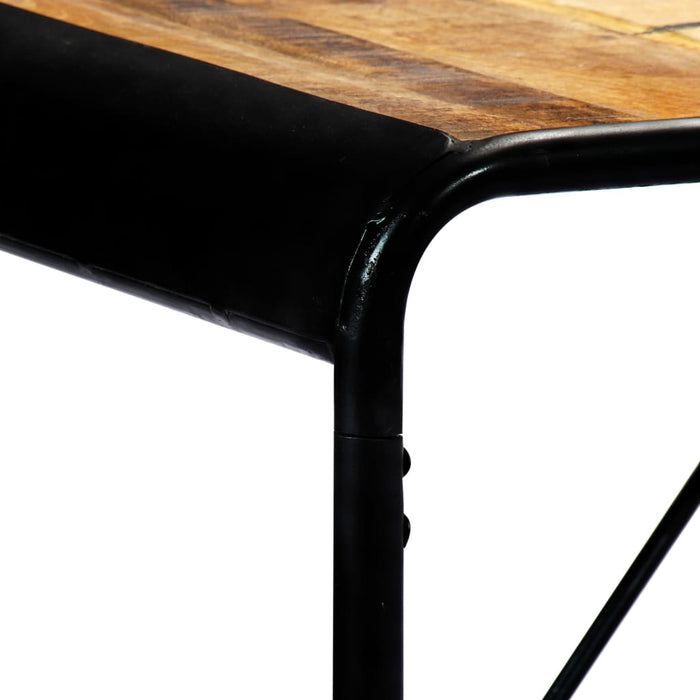 VXL Dining Table Solid Raw Mango Wood 180X90X76 Cm