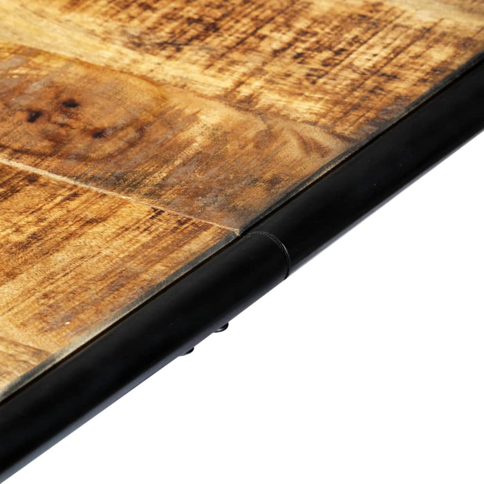 VXL Dining Table Solid Raw Mango Wood 180X90X76 Cm