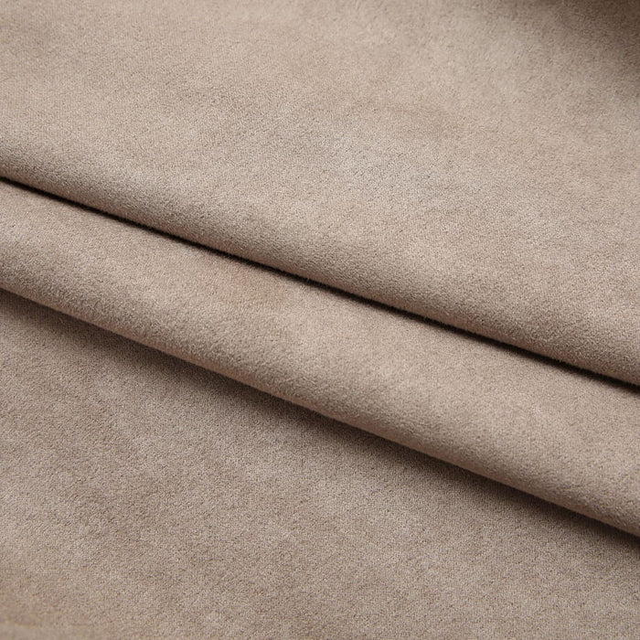 VXL Blackout Curtains With Hooks 2 Pieces Taupe 140X225 Cm
