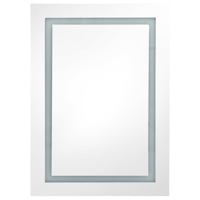 VXL Bathroom Cabinet With Mirror And Led 50X13X70 Cm
