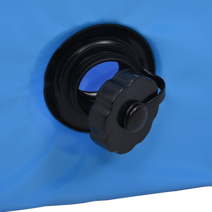 VXL Piscina para perros plegable PVC azul 120x30 cm