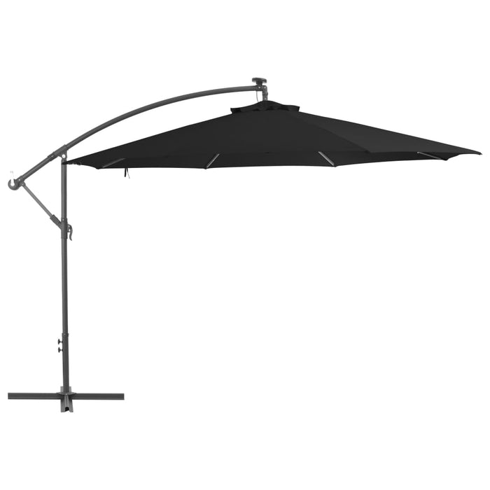 VXL Cantilever Umbrella With Black Aluminum Pole 350 Cm