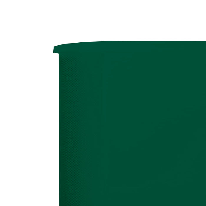 VXL 6-Panel Beach Windbreak Green Fabric 800X160 Cm