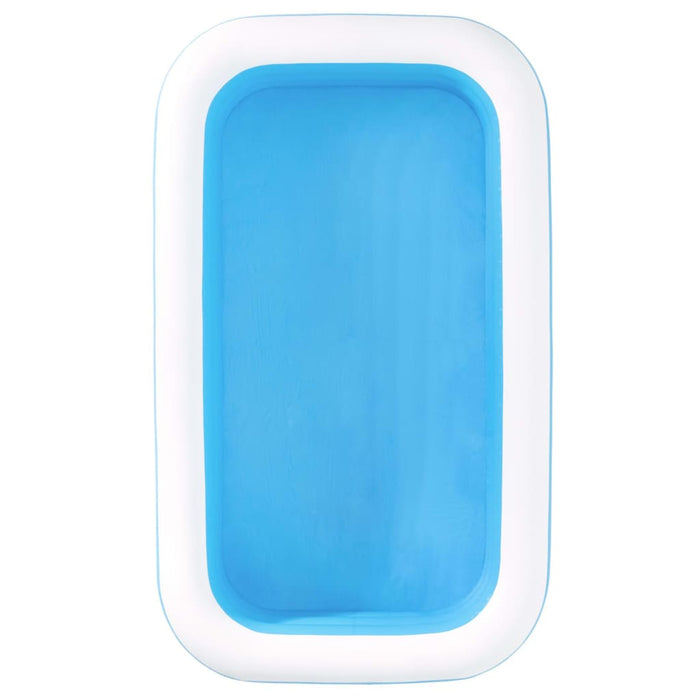 VXL Bestway Piscina Inflable Familiar Rectangular Azul Blanco 262X175X51Cm