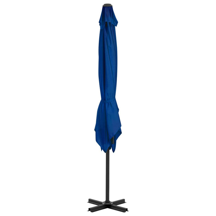 VXL Cantilever Umbrella With Aluminum Pole Light Blue 250X250Cm