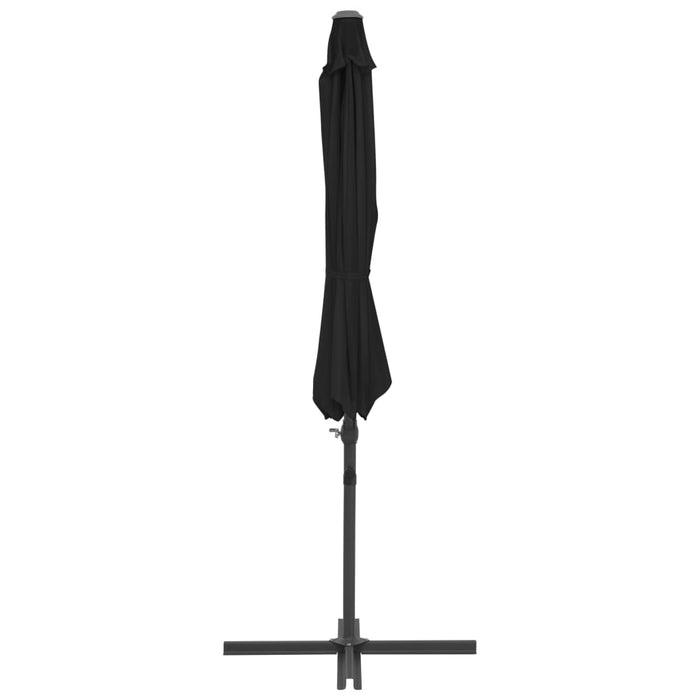 VXL Cantilever Umbrella With Black Steel Pole 300 Cm