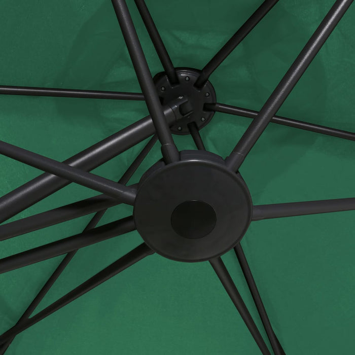 VXL Garden Umbrella with Steel Pole 300 Cm Green