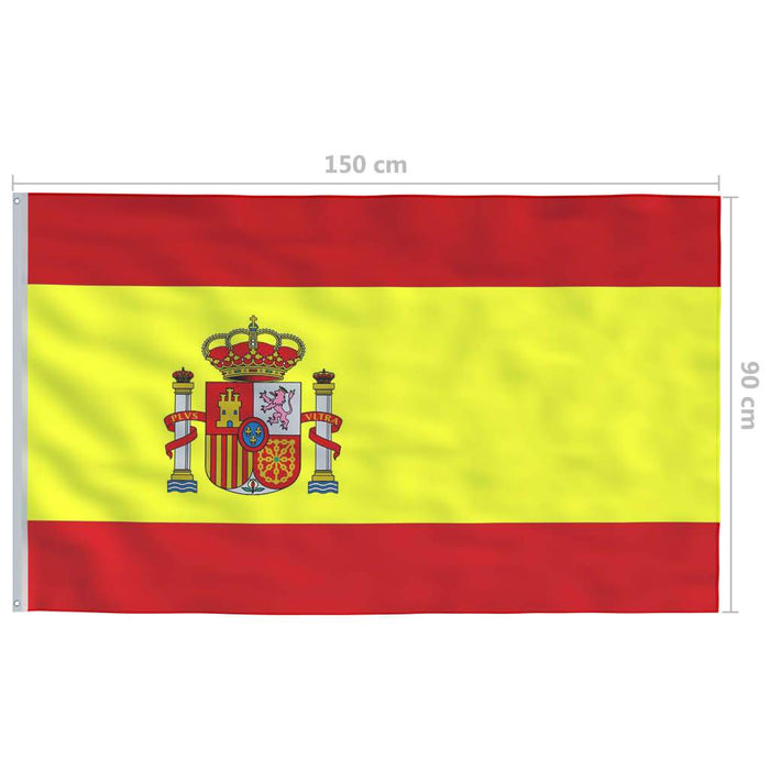 VXL Bandera De España 90X150 Cm 5 a 7 Días VXL 