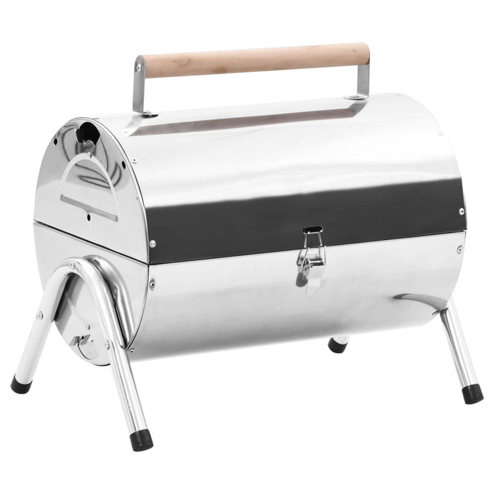 VXL Tabletop Charcoal Barbecue Stainless Steel Double Grill