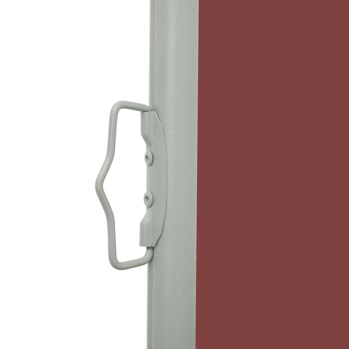 VXL Retractable Garden Side Awning Brown 140X500 Cm