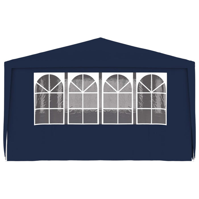 VXL Professional Party Tent With Blue Walls 90 G/M² 4X6 M