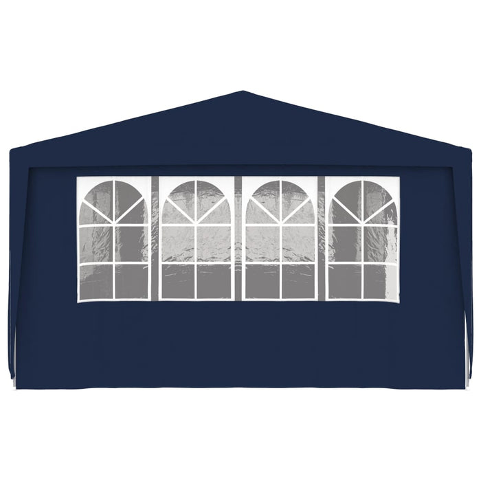 VXL Professional Party Tent With Blue Walls 90 G/M² 4X9 M