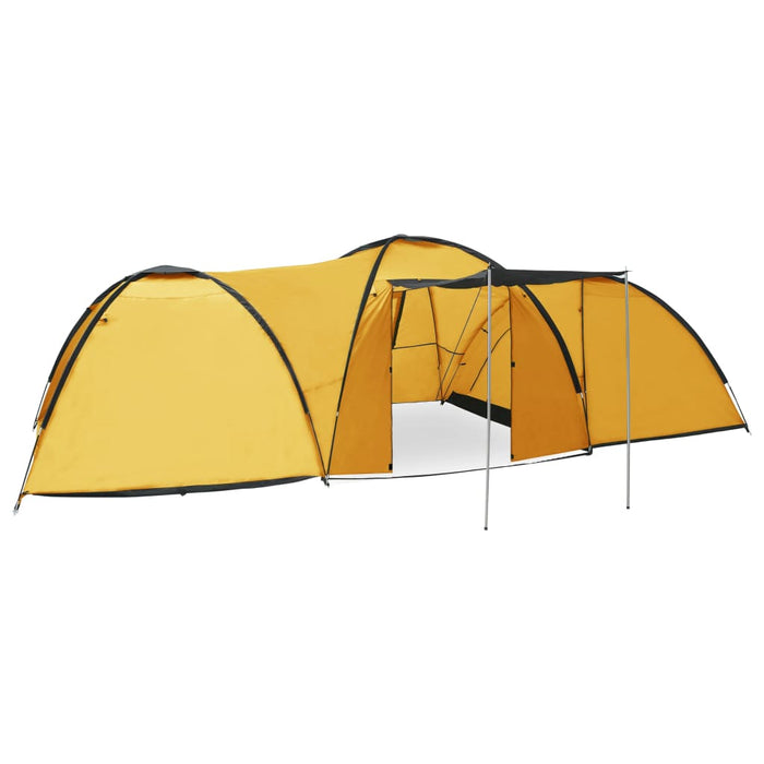 VXL Igloo tent 8 people yellow 650x240x190 cm